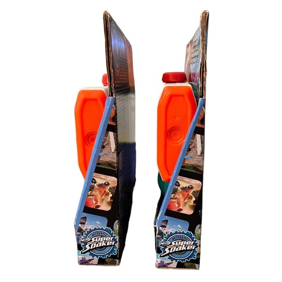 Hasbro Lot Of 2 NERF Super Soaker Roblox BIG Paintball Guass Water Blaster - Picture 4 of 10